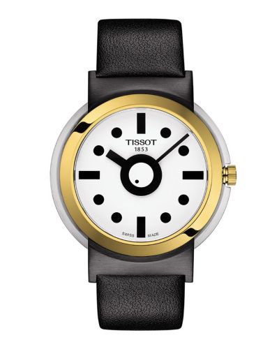 Tissot Heritage Memphis 41 Stainless Steel - Yellow Gold / White